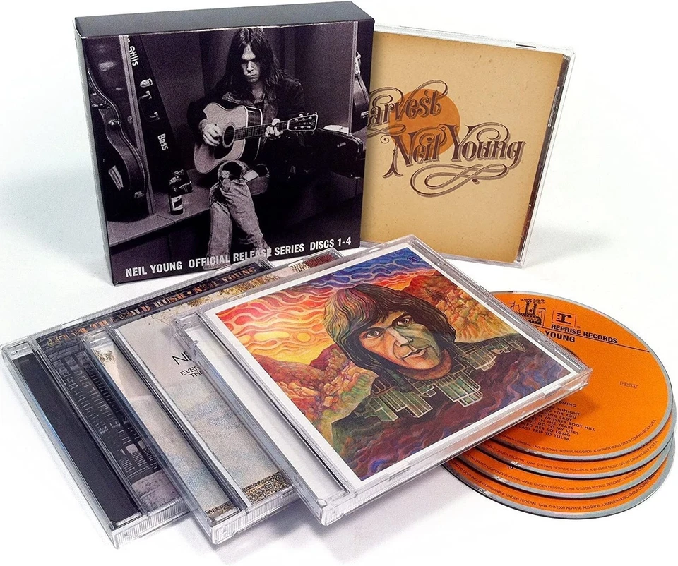 Neil Young - Official Release Series 1-4 (HDCD remastered) - Bild 2 von 3