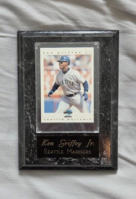 1996 Ken Griffey Jr. Score Pinnacle Baseball Card with Plaque