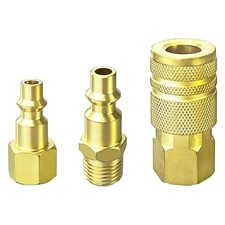1/4 NPT Male Thread Pneumatic Fitting Copper Plated Iron For air Connector