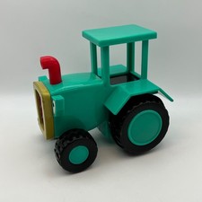 Bob The Builder Travis The Tractor Green Push Along Toy Vehicle #20 Combi P&P