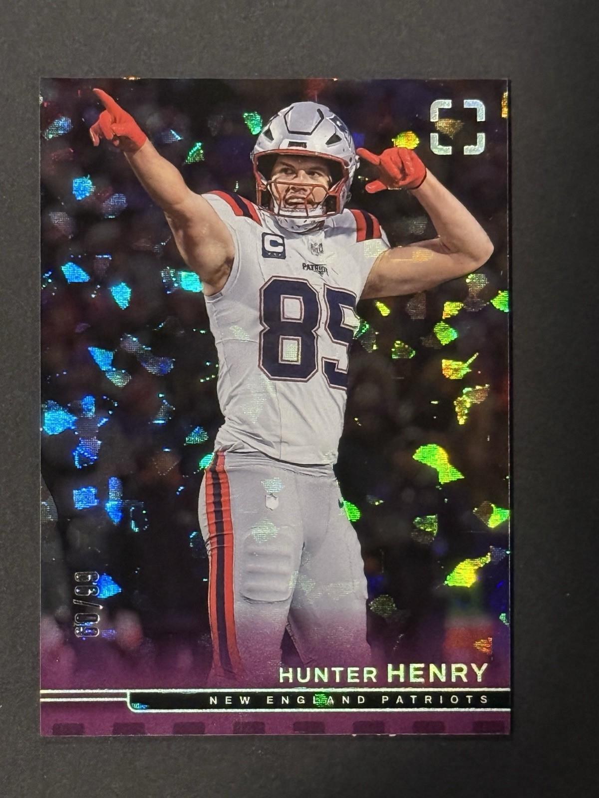 2025 Panini Photogenic - Hunter Henry #9 Purple /99