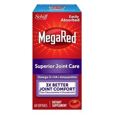 MegaRed 353mg Omega-3 Krill Oil Joint Care Supplement with EPA/DHA Fatty Acid