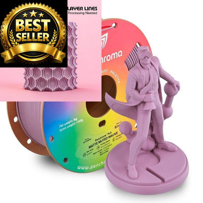 Polymaker Panchroma Matte 1kg New Packaging, 116 - 1.75mm Muted Mauve