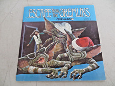Book and Record Set Escape from the Gremlins Story 3 Vinyl 7" 33⅓RPM Read Along