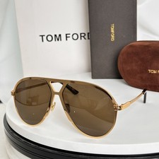 Tom Ford TF1060 High Quality Sunglasses Men Toad Frame Ultraviolet-proof Women
