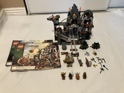 LEGO 7036 Castle Dwarves Mine. 99% complete. READ DESCRIPTION!