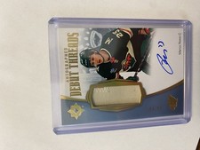 Marco Rossi Autographed Debut Threads