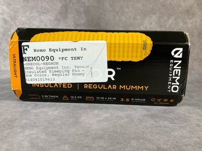 Nemo Tensor alpine  Ultralight Insulated Sleeping Pad Mummy Pad FOR REPAIR CUT