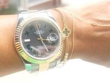 Rolex Stainless Steel/18K Yellow Gold Datejust II 41MM Wimbledon Dial 116333 3