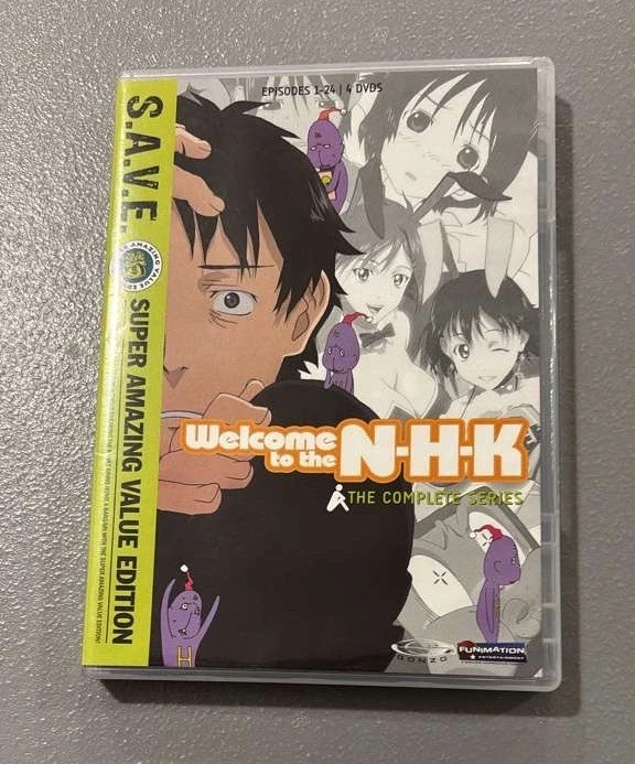 Welcome to the NHK (NHKにようこそ！) DVD Welcome to the N.H.K. - Season 1 Part 2 (DVD, 2008, 2-Disc Set