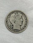 1897-S Barber Half Dollar 50C Semi Key Date San Francisco Mint 90% Silver Coin