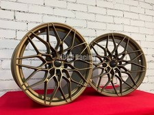 4X 20" 1000M style 5X112 wheels bronze fit for BMW 3 4 5 6 7 series G20 G22 G30