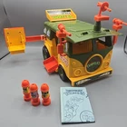 Party Wagon Vintage 1989 Playmates TMNT Teenage Mutant Ninja Turtles Complete