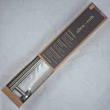 Allen Roth 18-in Brushed Nickel Wall-Mount Towel Bar