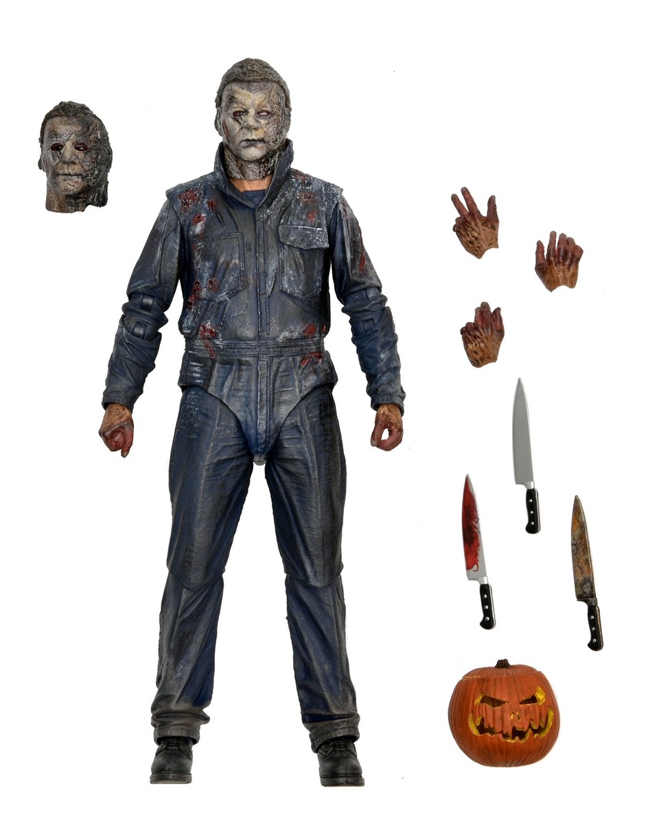 Halloween Michael Myers フィギュア　レア★ Amazon.com: Super7 Halloween II Michael Myers (Blood