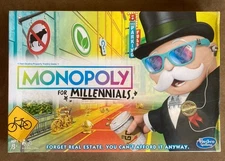 Parker Brothers Hasbro Monopoly for Millennials Board Game Family Classic