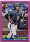 2026 Topps Series 1 Francisco Lindor Pink (RAW)