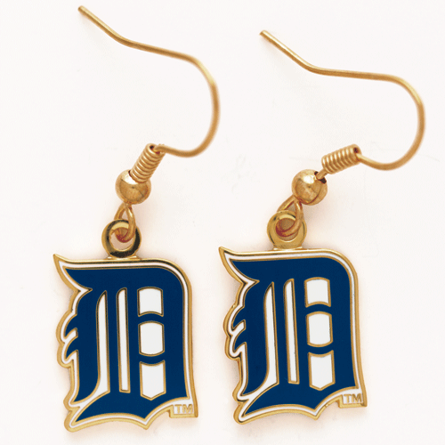 DETROIT TIGERS MLB DANGLE EARRINGS by WINCRAFT
