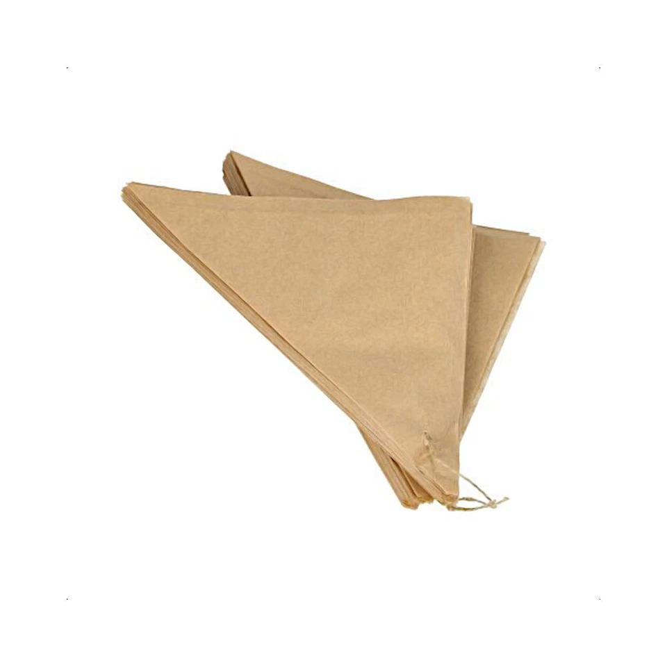 AMEISENKEKS Spitztüten braun 100 Stück Pergamentersatz fettdicht Foodtruck Imbiss Kaufladen