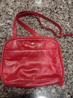 Etienne Aigner Genuine Leather Vintage Purse Ox Blood Red 