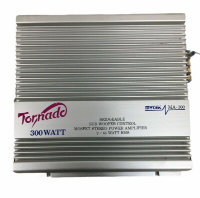 Tornado MA-300 Car Audio Amplifier Made By Mytek