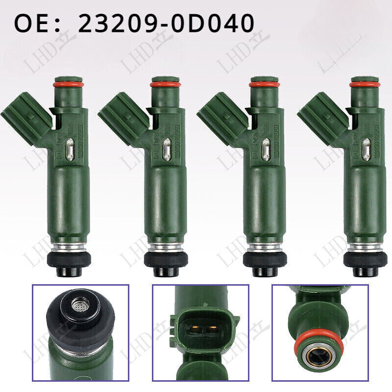 4x Fuel Injector 23209-0D040 Fit For Toyota Corolla Matrix Celica