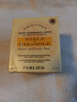 Perlier Rejuvenating Whipped Body Butter w Italian Sunflower 5.41 oz New no seal