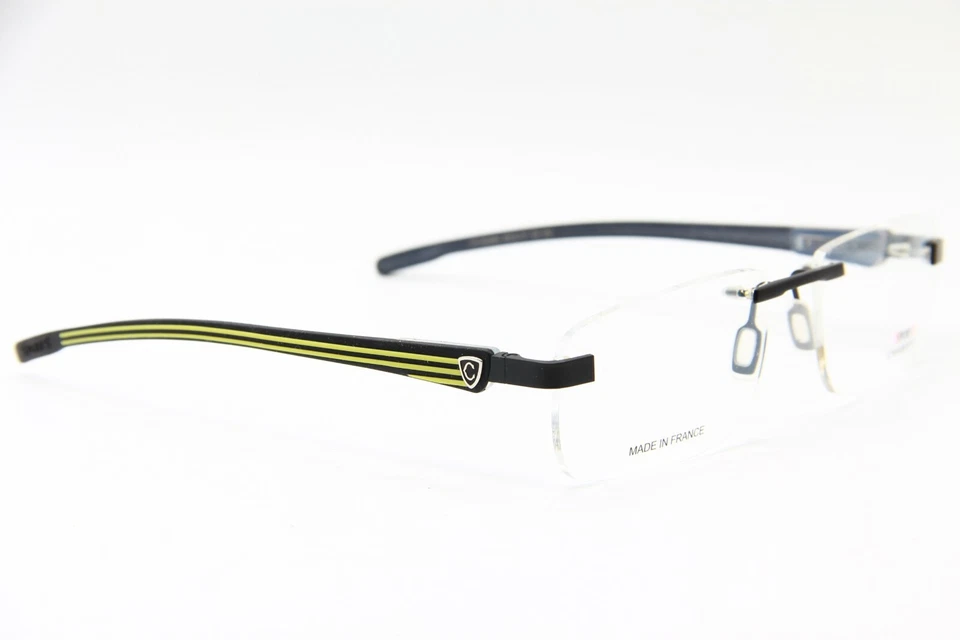 NOVO ÓCULOS ESPORTIVO CHARRIOL SP 23028A C4 PRETO AUTÊNTICO RX SP23028A 56-17  - Imagem 3 de 3