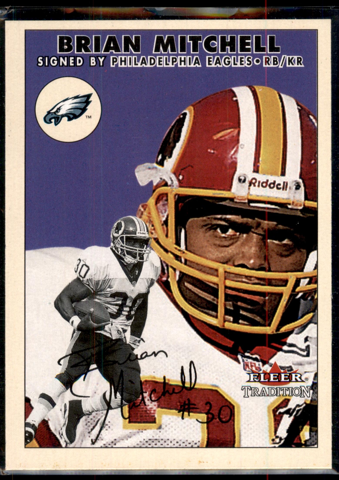 Brian Mitchell #178 2000 Fleer Tradition