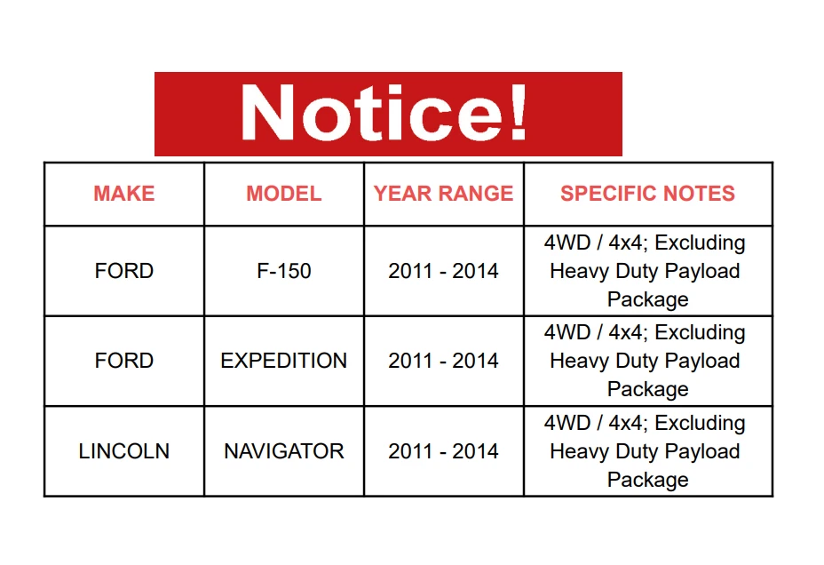 Par de cojinetes de cubo de rueda delantera 4x4 para Ford F-150 Expedition Navigator 2011-2014 Foto 2 de 4