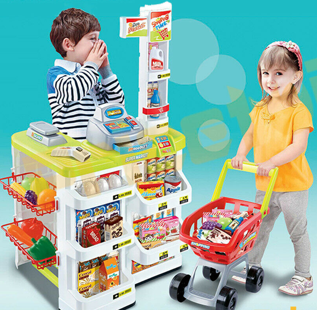 childrens pretend shop