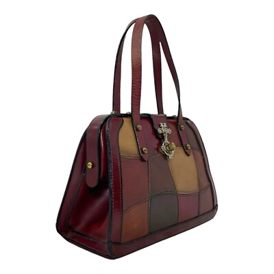 D&G Patchwork Leather Boston Bag D&G Patchwork Leather Boston Bag