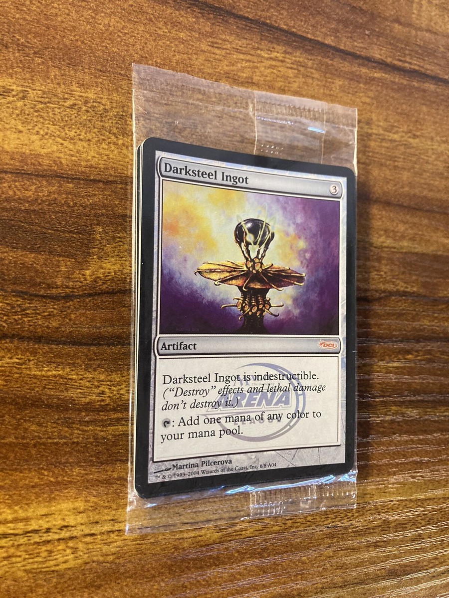MTG✨Sealed 5x DARKSTEEL INGOT FOIL SET (Arena)✨DCI-Arena Promos