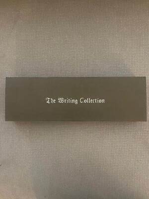 CALLIGRAPHY PEN SET THE WRITING COLLECTION FEATHER PEN INK CANDLE QUILL