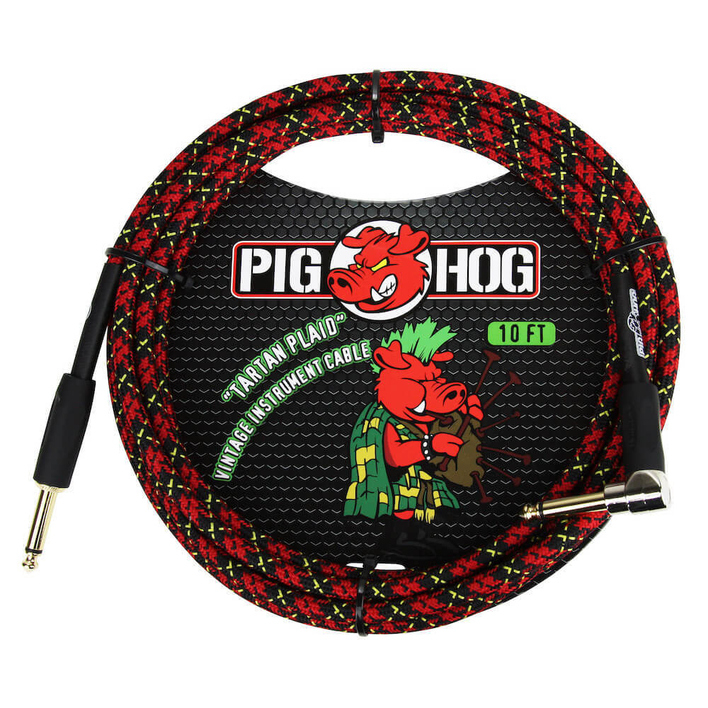 СВИНЬЯ HOG PCH10PLR Шотландский плед Instrumentenkabel