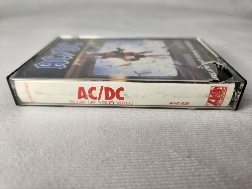 Blow Up Your Video by AC/DC (Cassette, 1990) Vintage Heavy Metal ...