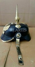 Collectible German Leather Pickelhaube Helmet Imperial Officer’s Grade Prussian