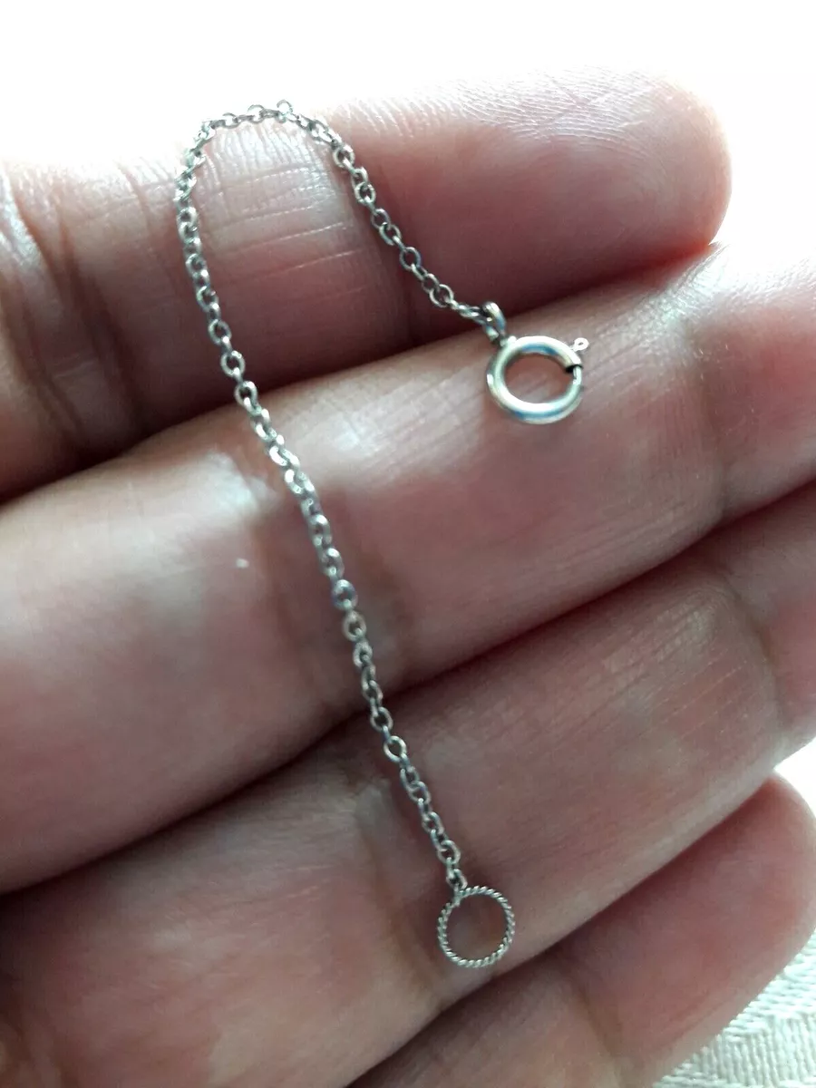 Platinum necklace best sale extender
