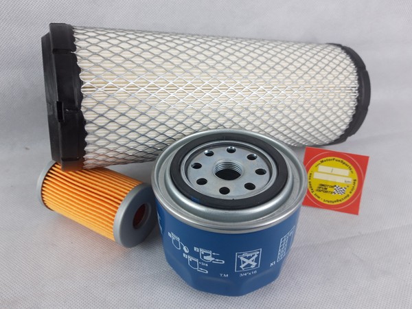Filter Set (Klein) Passend FüR Kubota L 3130 Dt/F/Gst ÖL Luft Kraftstoff-image