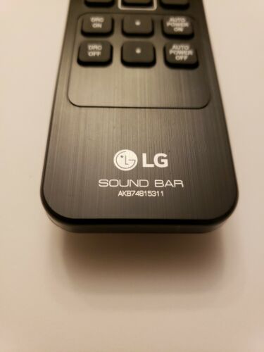 Original New LG Sound Bar System Remote Control. Model: AKB74815311 - Picture 3 of 5