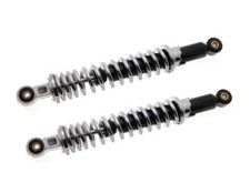 Simson Federbeine schwarz-chrom S51 S50 S70 SR50 SR80 Stoßdämpfer hinten Set