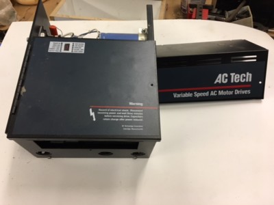 AC Tech Variable Speed AC Motor Drive, Model V12010AB, 1HP, 230VAC Single to 3 P