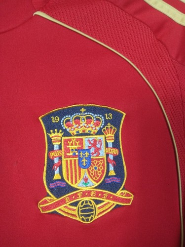 Spain Home football shirt 2008 - 2009 Jersey Adidas Camiseta Mens Size S ig93 - Picture 3 of 20
