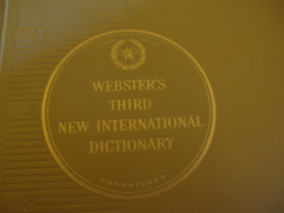 Webster's Third New International Dictionary von 1961