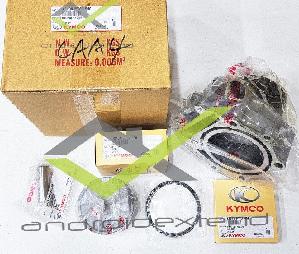 KYMCO MXU450i/465 & UXV450i/MAXXER450i Valve Set – 2 Inlet + 2 Exhaust Valves, New