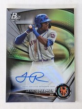 2022 Bowman Platinum Jaylen Palmer Top Prospect Auto #TOP-74 New York Mets