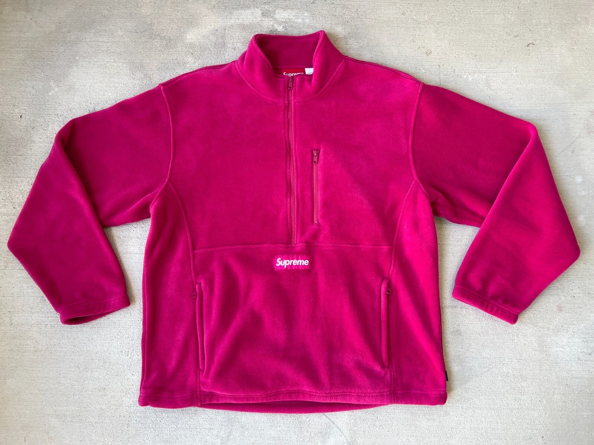 XL】Supreme Polartec®︎ Half Zip Pullover