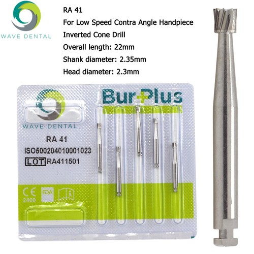 Bloqueo redondo de carburo dental Wave RA Burs bur RA 2 4 6 8 702 contra ángulo MEDIO OESTE - Imagen 13 de 75