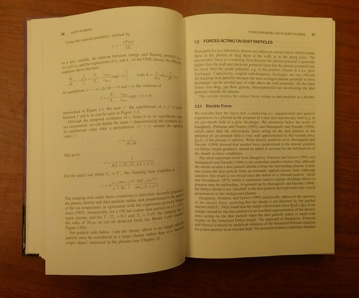 Dusty Plasmas: Physics, Chemistry, & Techno Andre