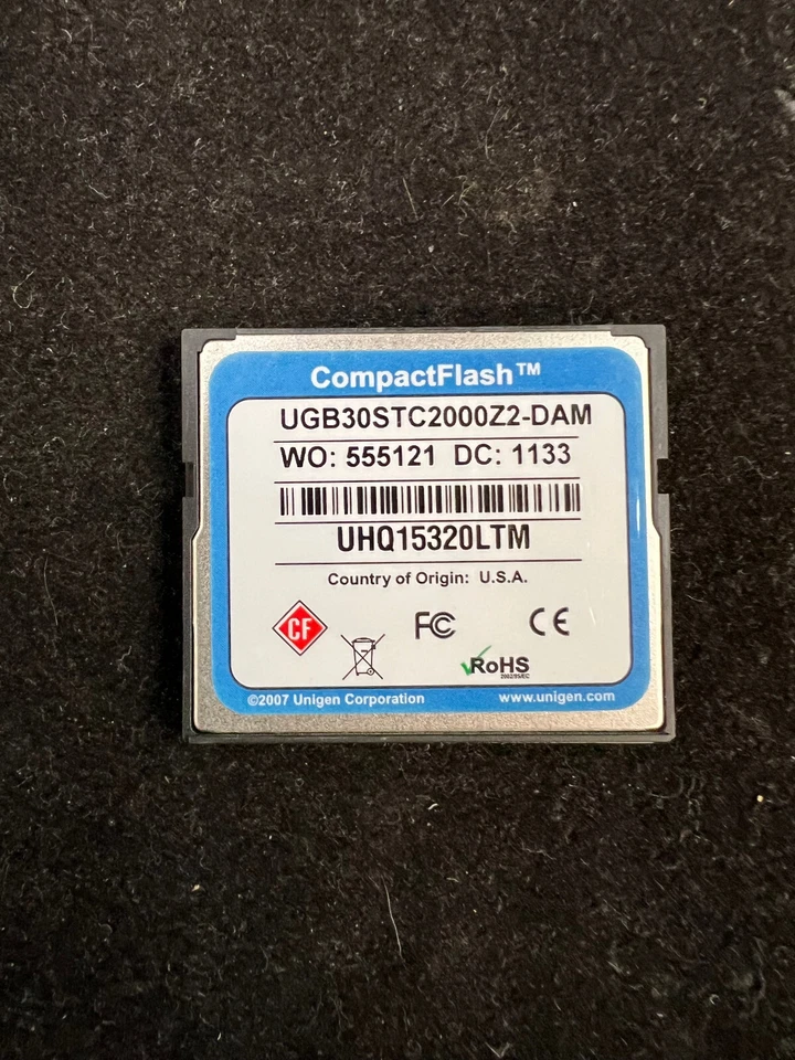 MEM-CF-256U2GB 2GB Flash Memory For Cisco 1900 2900 3900 ISR Series Routers - Image 2 of 4